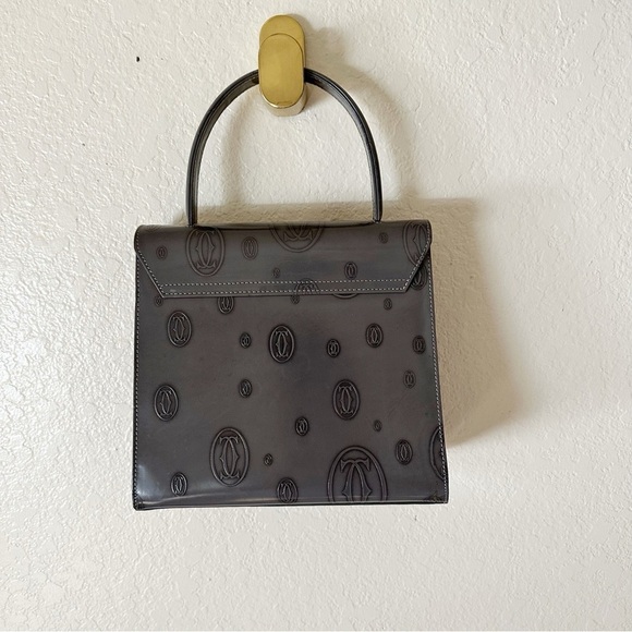 Authentic Cartier Happy Birthday handbag in monogram patent leather - Picture 9 of 10